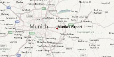 Kaart münchenis ja selle ümbruses