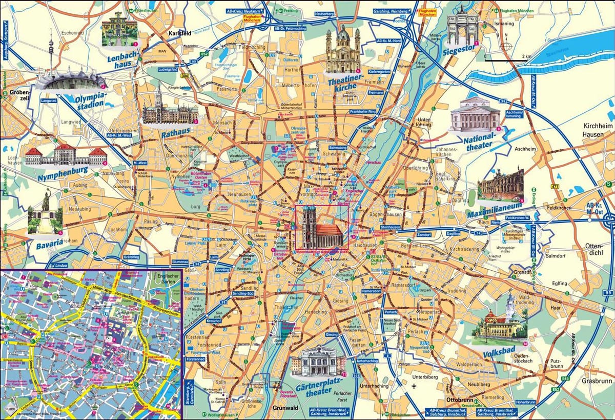 kaart munich