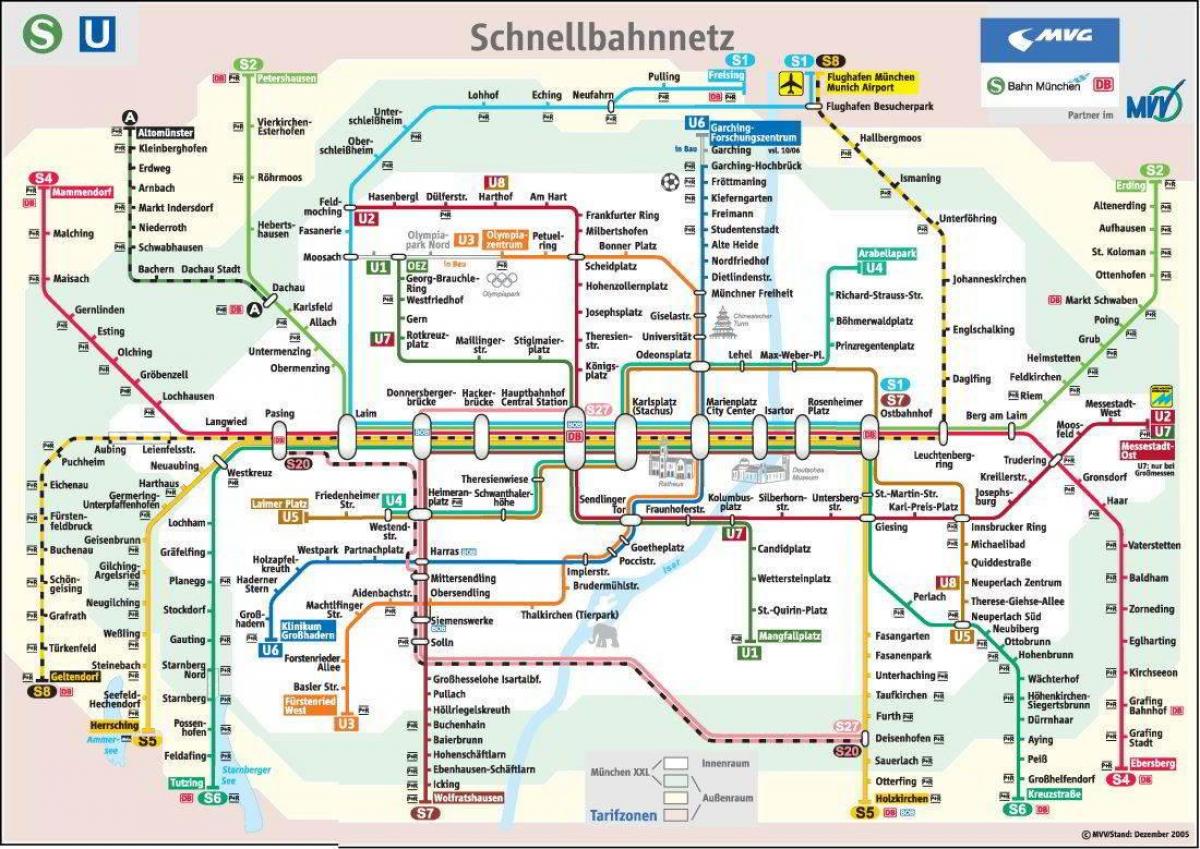metroo kaart munchen