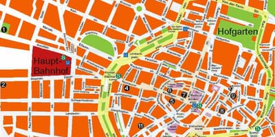 Kaart müncheni õlu saali