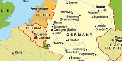 Kaart müncheni euroopa