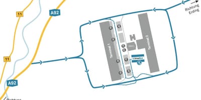 Müncheni lennujaama autorent kaart