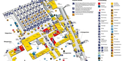 Müncheni central jaam kaart