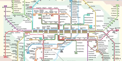 Müncheni s rongi kaart
