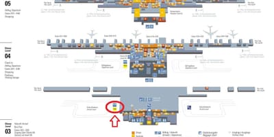 Kaart müncheni terminal 2 