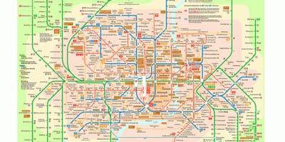 Müncheni ühistransport kaart