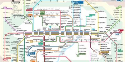 Müncheni s1 rongi kaart