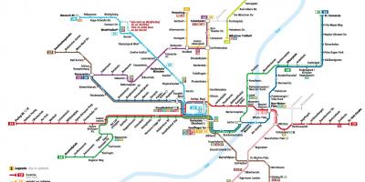 Kaart müncheni tramm