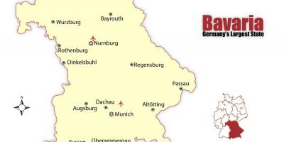 Munchen saksamaa kaart